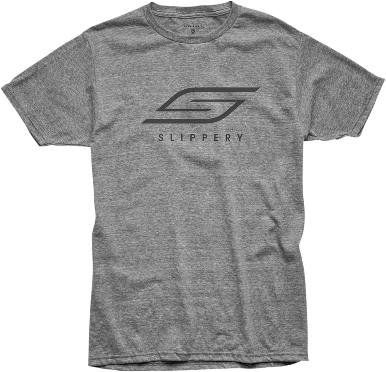 SLIPPERY - Slippery T-Shirt - Heather Gray - XL