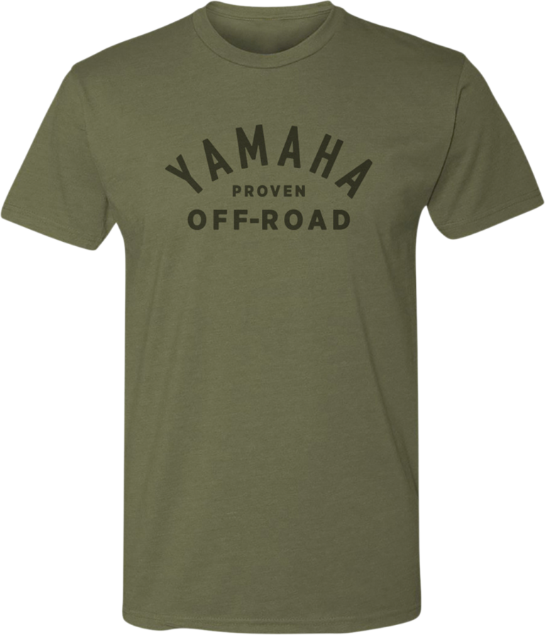 YAMAHA APPAREL - Yamaha Proven Off-Road T-Shirt - Olive Green - XL