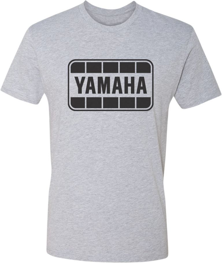 YAMAHA APPAREL - Yamaha Retro T-Shirt - Gray/Black - XL