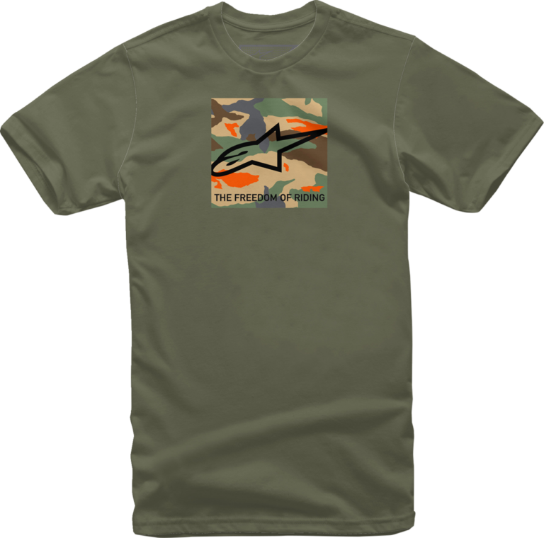 ALPINESTARS - Free Camo T-Shirt - Military - Medium