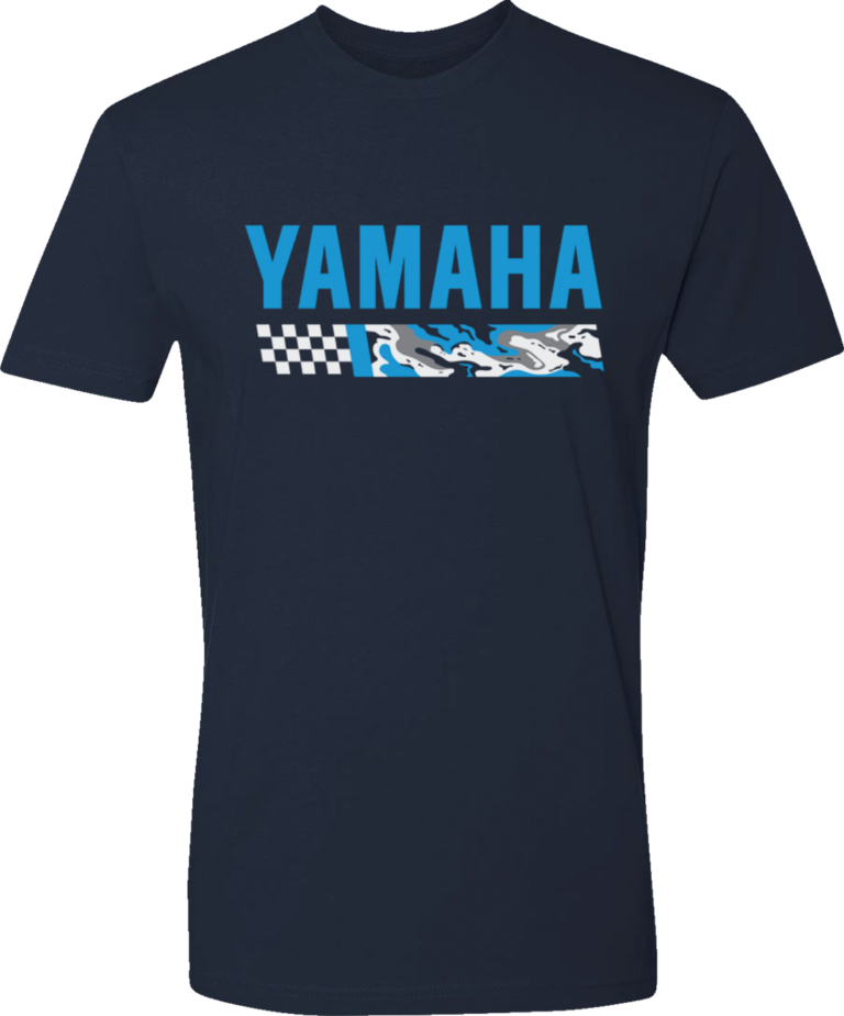 YAMAHA APPAREL - Yamaha Racing Camo T-Shirt - Blue - 2XL