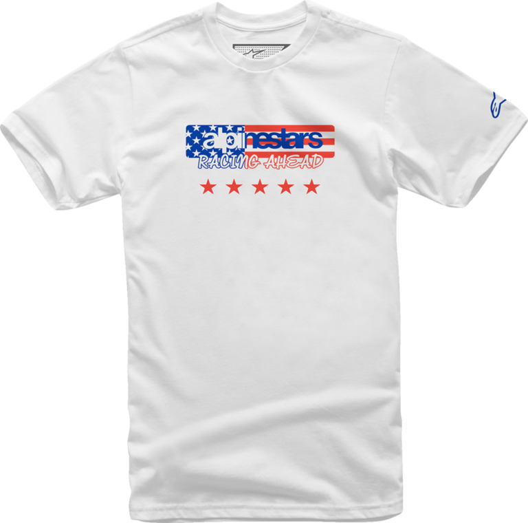 ALPINESTARS - USA Again T-Shirt - White - Medium