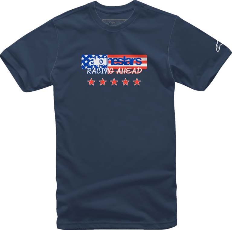 ALPINESTARS - USA Again T-Shirt - Navy - XL
