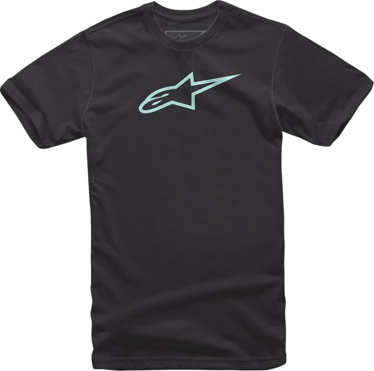 ALPINESTARS - Ageless T-Shirt - Black/Mint - Large