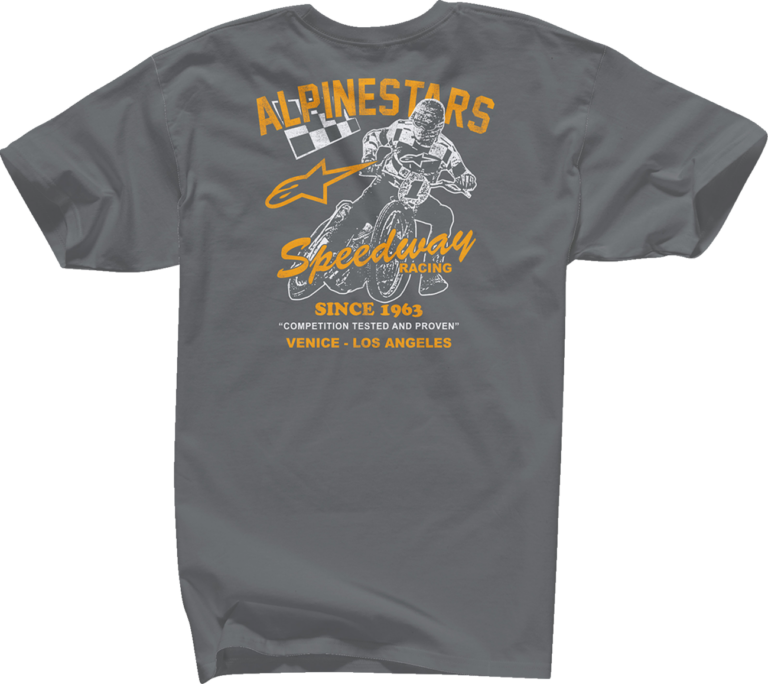 ALPINESTARS - Speedway T-Shirt - Charcoal - Large