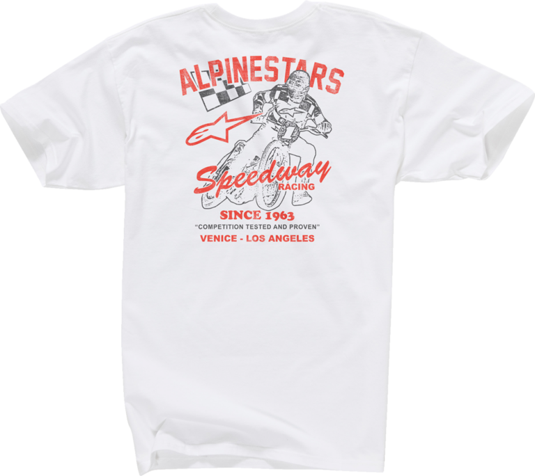 ALPINESTARS - Speedway T-Shirt - White - Medium
