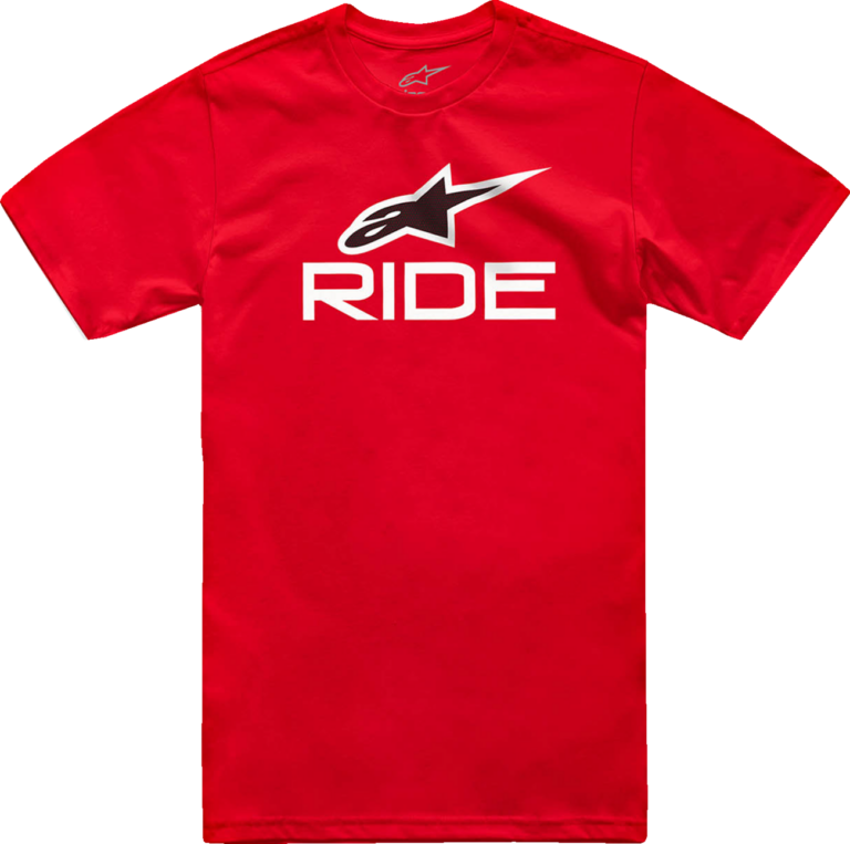 ALPINESTARS - Ride 4.0 T-Shirt - Red/White/Black - Large