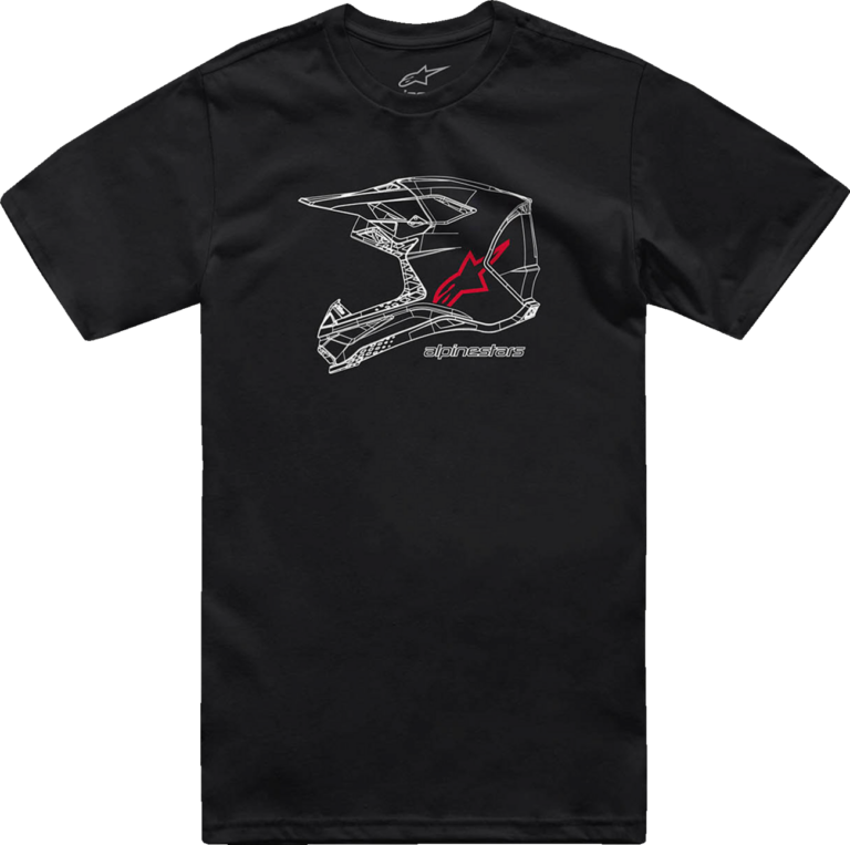 ALPINESTARS - MX Helmet T-Shirt - Black - 2XL