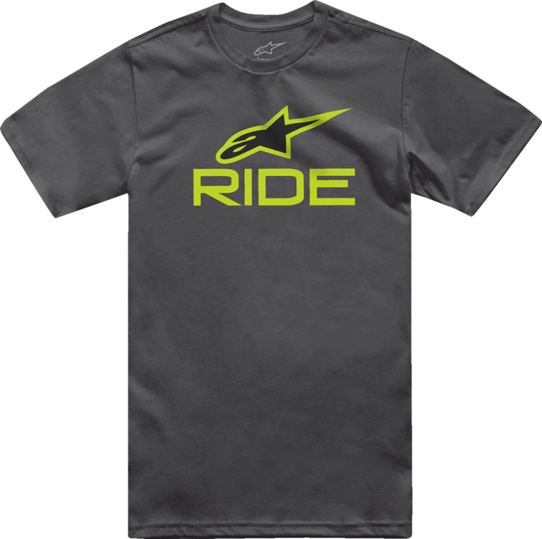 ALPINESTARS - Ride 4.0 T-Shirt - Charcoal/Lime/Black - XL