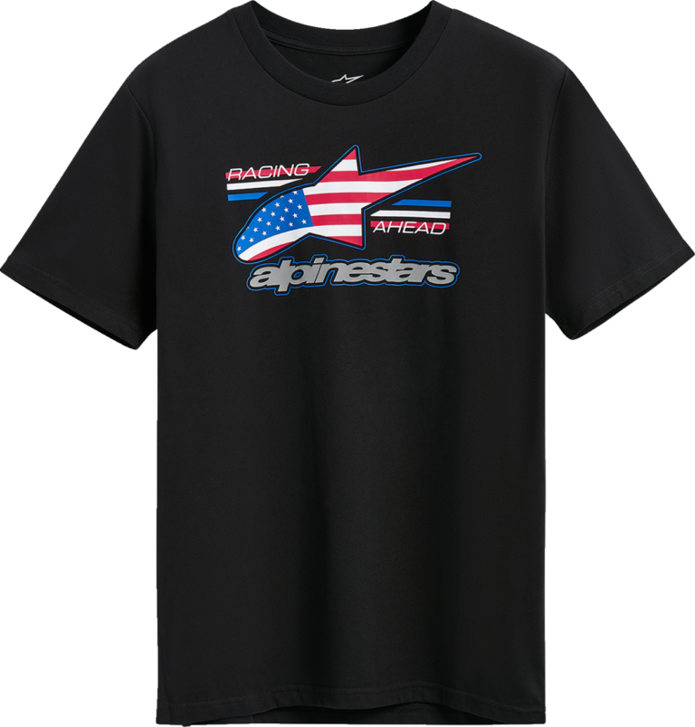 ALPINESTARS - National CSF T-Shirt - Black/USA - Large