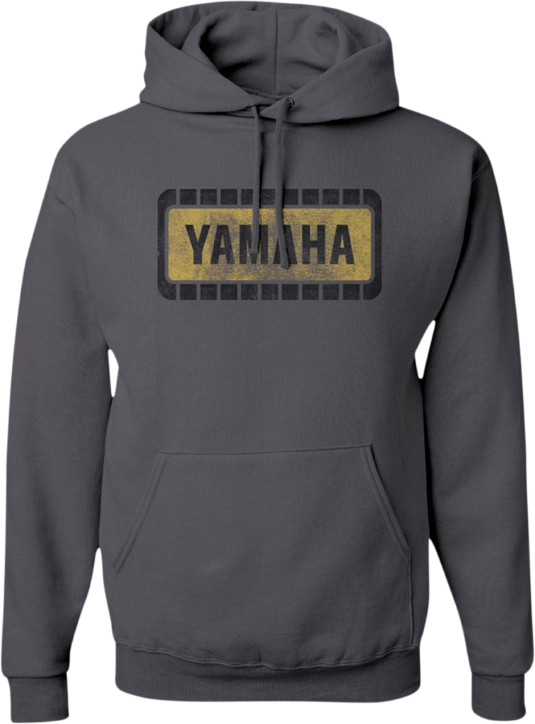 YAMAHA APPAREL - Yamaha Retro Hoodie - Charcoal - 2XL
