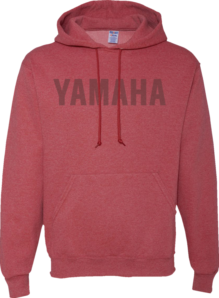 YAMAHA APPAREL - Distributor Yamaha Hoodie - Heather Red - Large