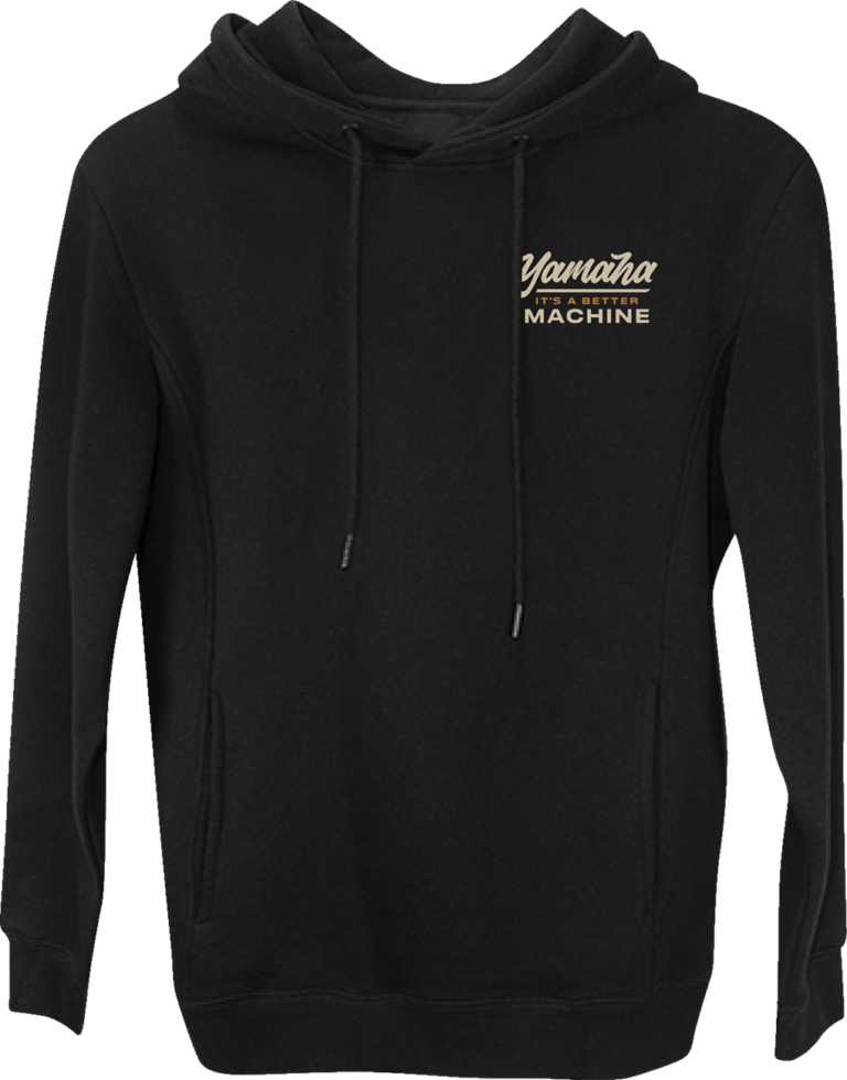 YAMAHA APPAREL - Yamaha It's A Better Machine Hoodie - Black - 2XL