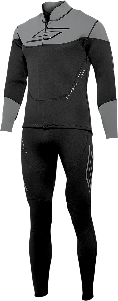 SLIPPERY - Breaker Wetsuit and Jacket - Black/Charcoal - 3XL - Image 2