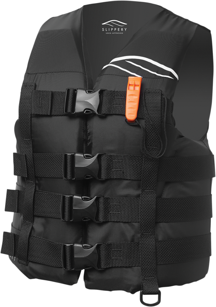 SLIPPERY - Hydro Nylon Vest - Black - 2XL/3XL
