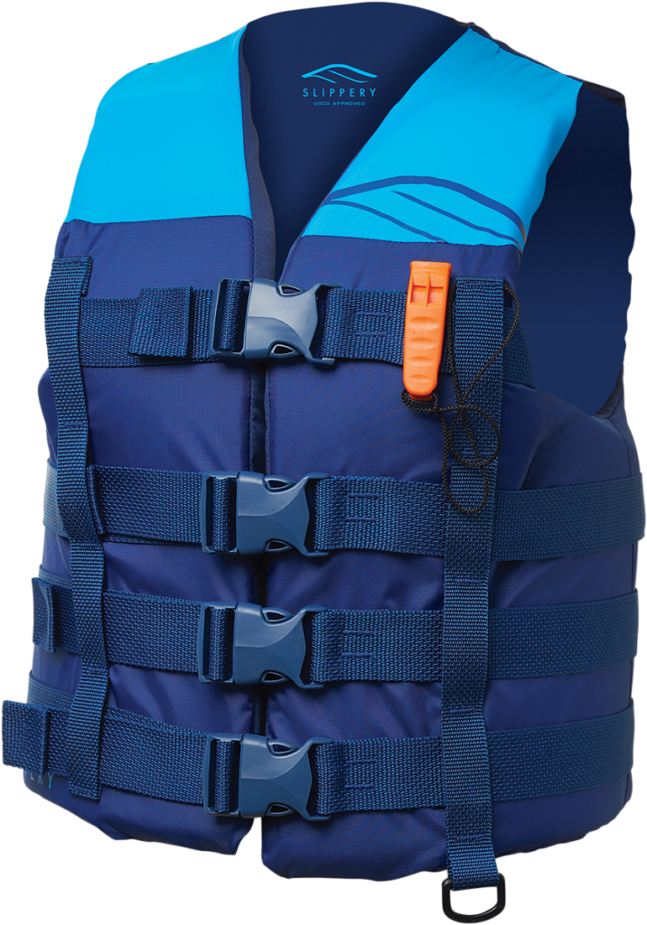 SLIPPERY - Hydro Nylon Vest - Navy/Blue - L/XL