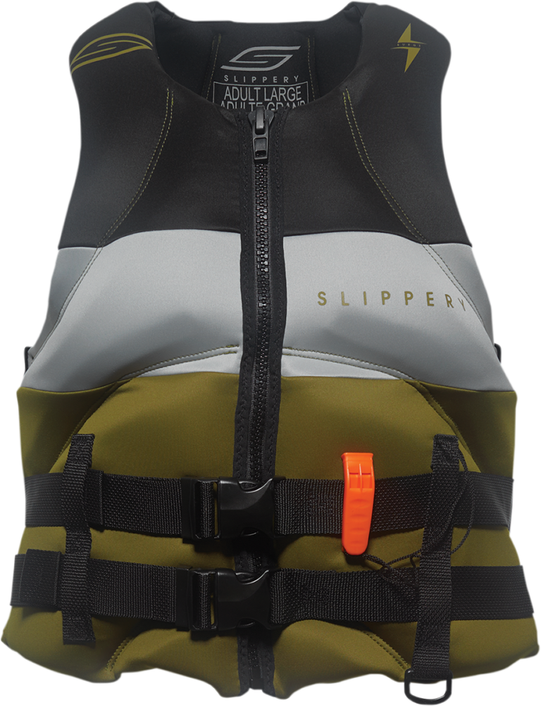 SLIPPERY - Surge Neo Vest - Olive/Black - 3XL