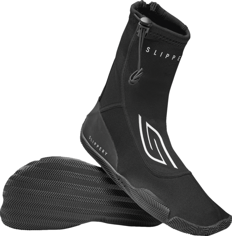 SLIPPERY - Amp Boots - Black - 8