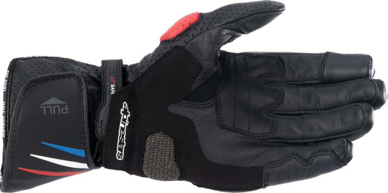 ALPINESTARS - Honda SP-8 V3 Gloves - Black/Bright Red/Blue - 3XL