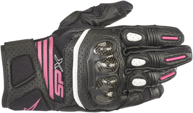 ALPINESTARS - Stella SPX Air Carbon V2 Gloves - Black/Fuchsia - Large
