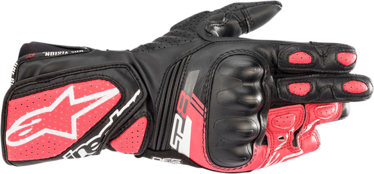 ALPINESTARS - Stella SP-8 V3 Gloves - Black/White/Diva Pink - Medium