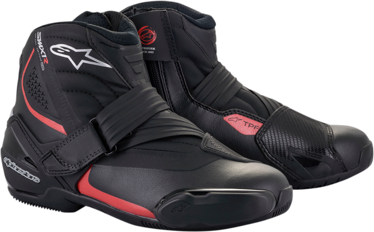 ALPINESTARS - SMX-1 R v2 Boots - Black/Red - US 7.5 / EU 41