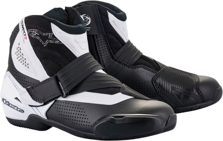 ALPINESTARS - SMX1-R V2 Boots - Black/White - US 6 / EU 39