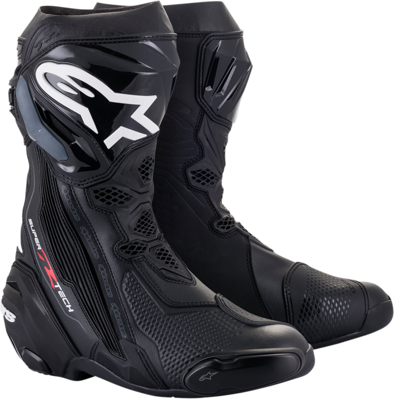 ALPINESTARS - Supertech R Boots - Black - US 9.5 / EU 44
