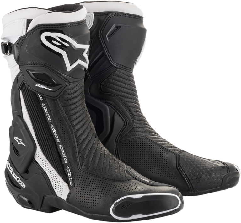ALPINESTARS - SMX Plus Vented Boots - Black/White - US 9.5 / EU 44