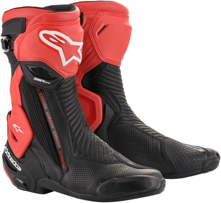 ALPINESTARS - SMX Plus Vented Boots - Black/Red - US 12.5 / EU 48