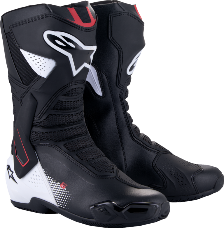 ALPINESTARS - SMX-6 V3 Boots - Black/White/Red Graphic - US 12.5/EU 48