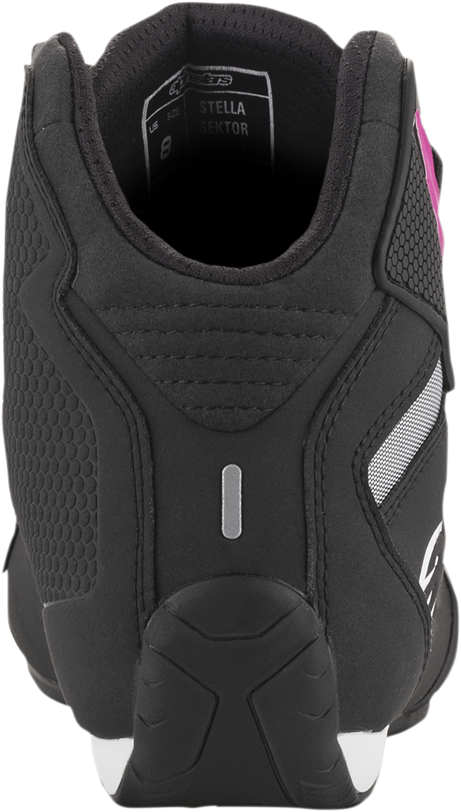 ALPINESTARS - Stella Sektor Shoes - Black/Pink - US 5 / EU 36