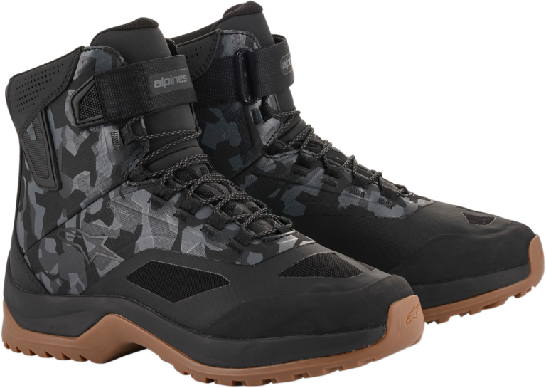 ALPINESTARS - CR-6 Drystar® Shoes - Black/Gray/Gunmetal - US 8