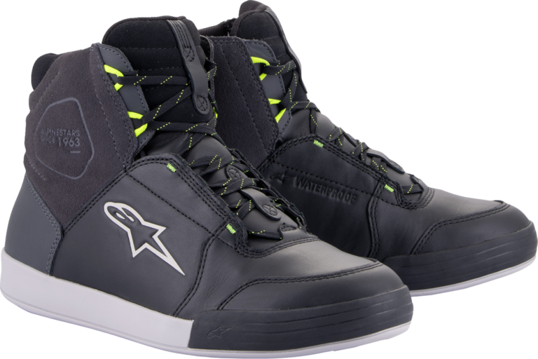 ALPINESTARS - Chrome Shoes - Waterproof - Black/Gray - US 9.5 / EU 42.5