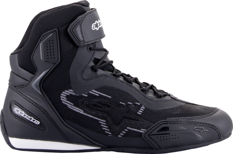 ALPINESTARS - Faster-3 Rideknit® Shoes - Black/Gray - US 14 / EU 48
