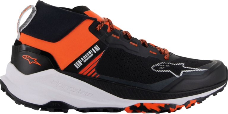 ALPINESTARS - Meta XR v2 Shoes - Black/Orange/White - US 12 / EU 45.5
