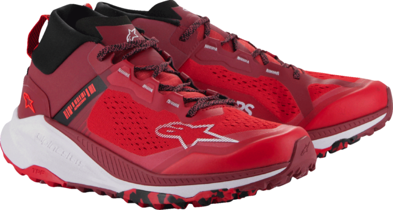 ALPINESTARS - Meta XR v2 Shoes - Bright Red/Dark Red/White - US 7 / EU 39
