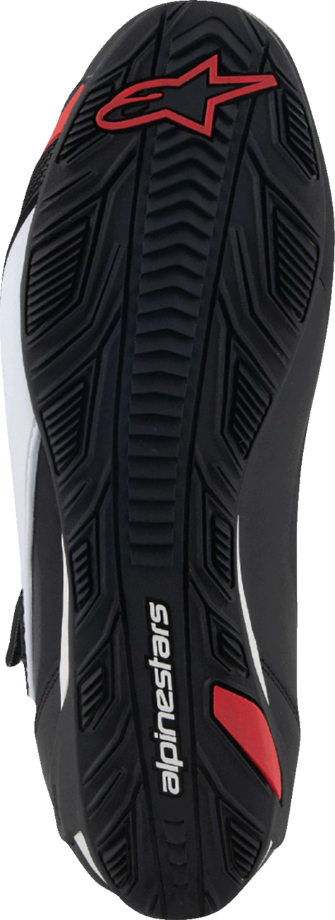 ALPINESTARS - Faster-4 Shoes - Black/White/Red - US 7