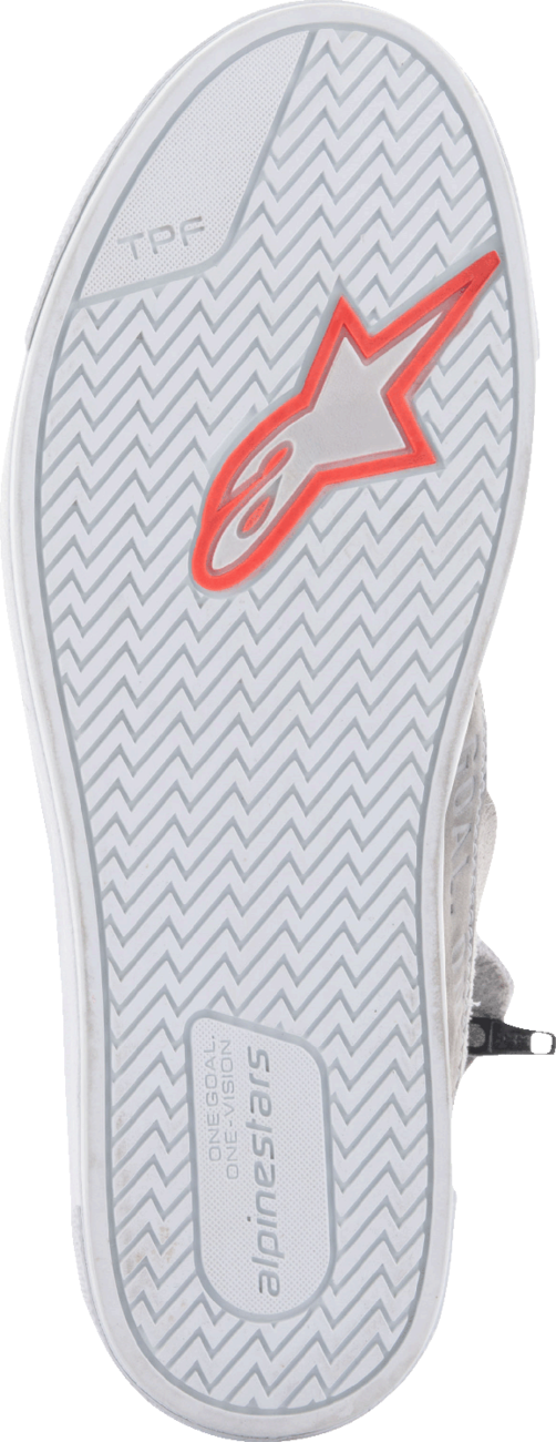 ALPINESTARS - Stated Shoes - Gray/Red/White - US 8.5 / EU 41