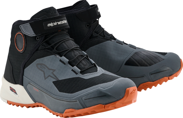 ALPINESTARS - CR-X Drystar® Shoes - Black/Dark Gray/Rust - US 14 / EU 48