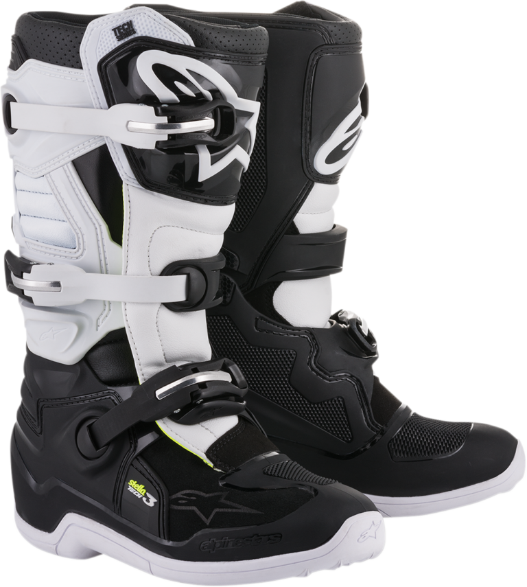 ALPINESTARS - Stella Tech 3 Boots - Black/White - US 6 / EU 37