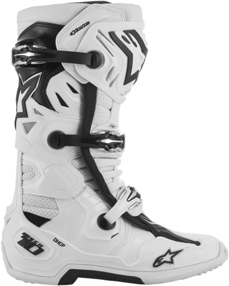 ALPINESTARS - Tech 10 Supervented Boots - White - US 8 / EU 42
