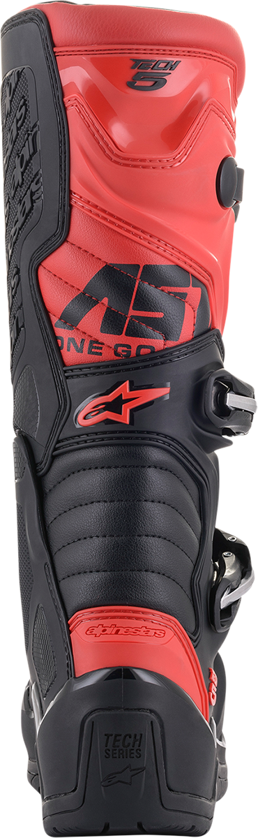 ALPINESTARS - Tech 5 Boots - Black/Red- US 11 / EU 45.5