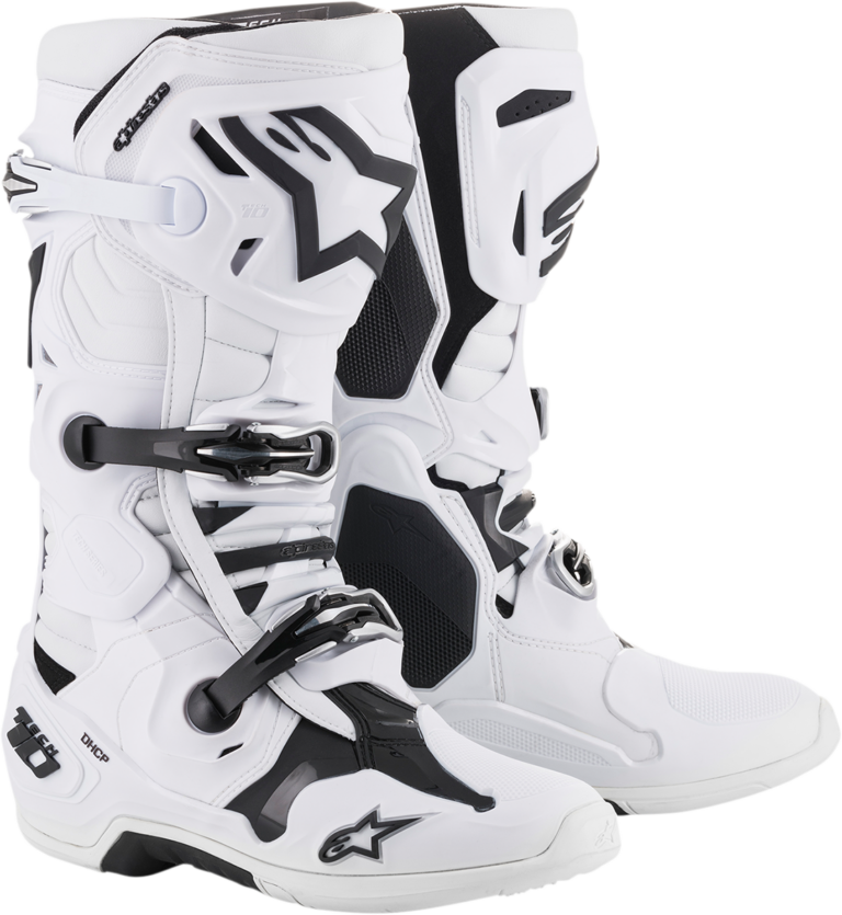 ALPINESTARS - Tech 10 Boots - White - US 7 / EU 40.5