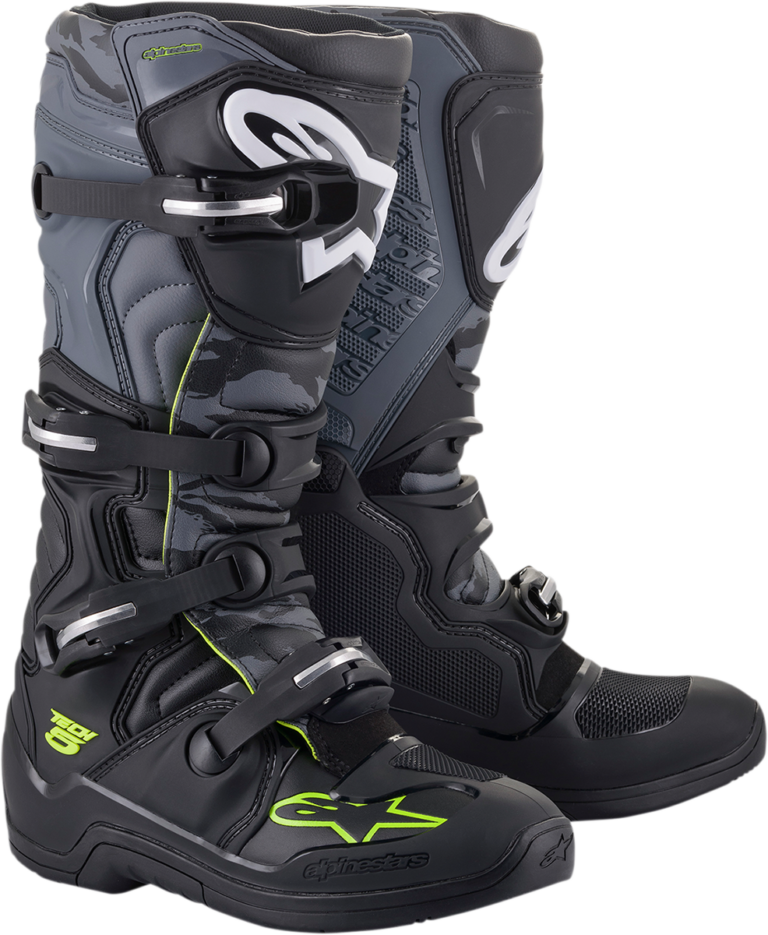 ALPINESTARS - Tech 5 Boots - Black/Gray - US 11 / EU 45.5