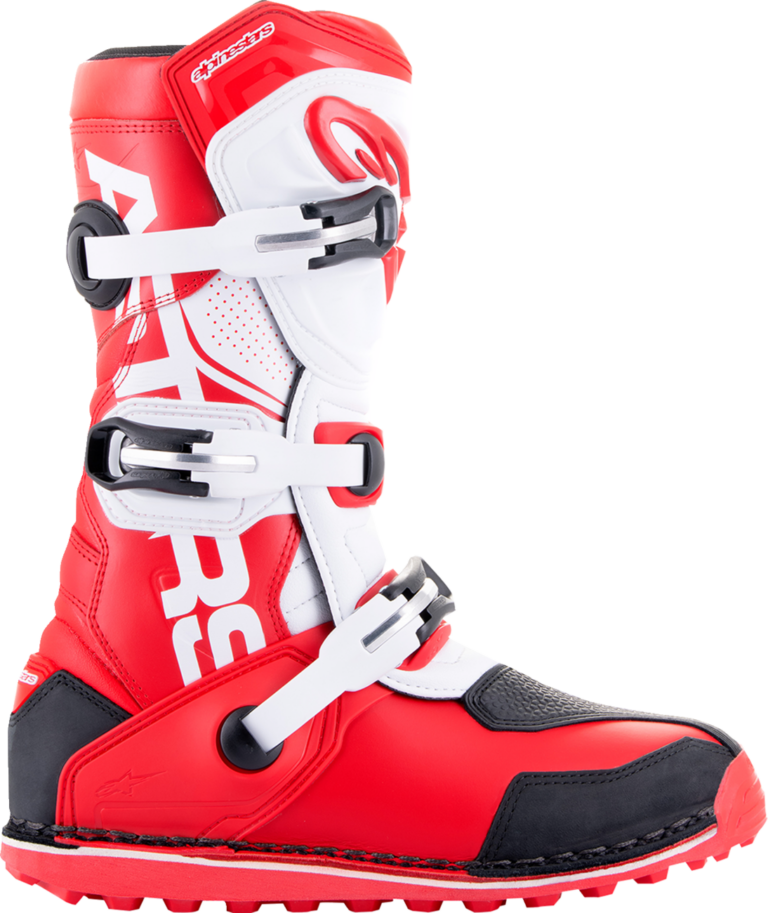 ALPINESTARS - Tech-T Boots - Red/Black/White - US 8 / EU 42