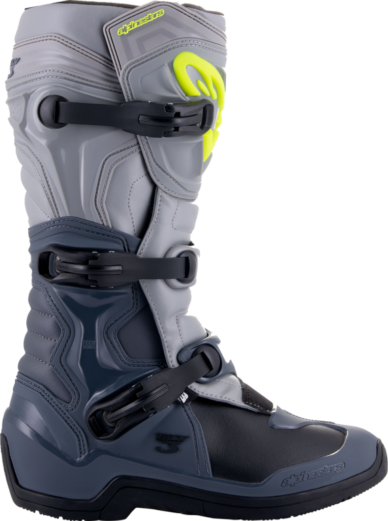ALPINESTARS - Tech 3 Boots - Gray/Black - US 10 / EU 44.5