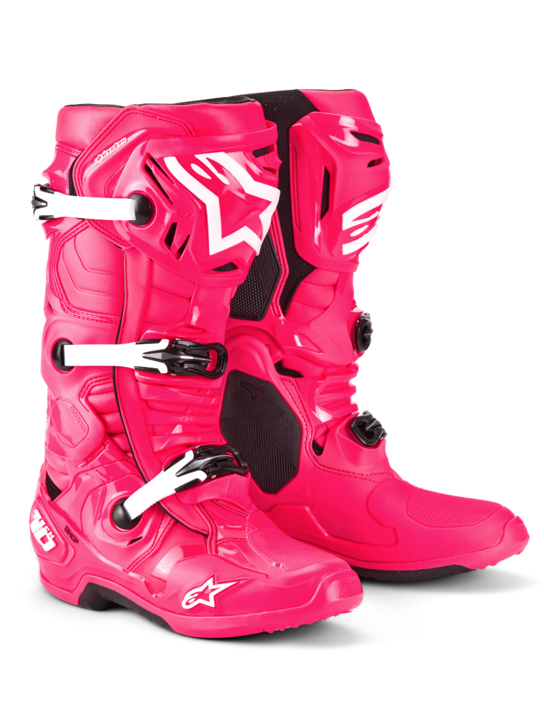 ALPINESTARS - Tech 10 Boots - Diva Pink/White - US 7 / EU 40.5