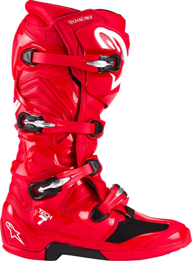 ALPINESTARS - Tech 7 Boots - Bright Red - US 14 / EU 49.5
