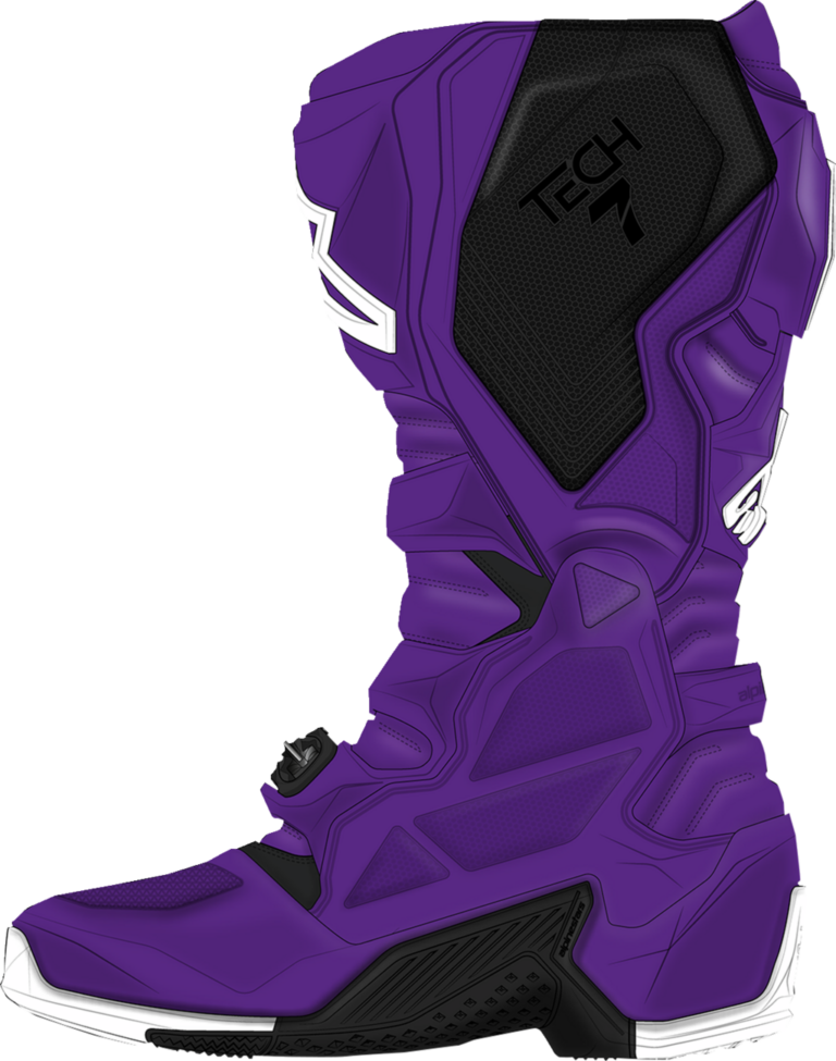ALPINESTARS - Tech 7 Boots - Purple - US 10 / EU 44.5